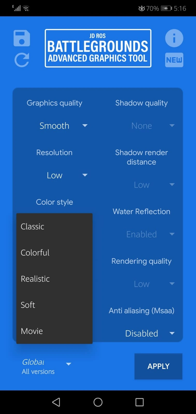Screenshot Of BAGT App